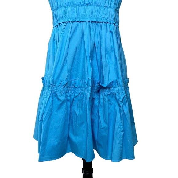 NWT Lily Pulitzer Elina Stretch Cotton Cumulus Blue - Picture 6 of 11